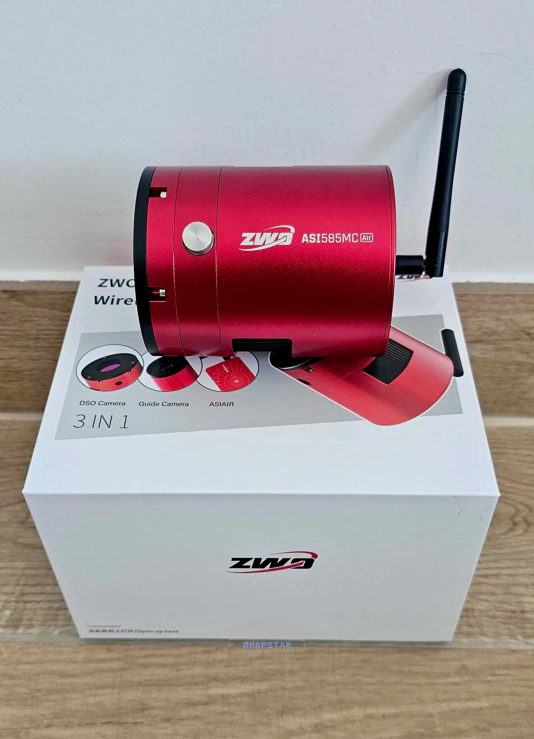 ZWO ASI585MC Air cooled astronomy camera for astrophotography 2